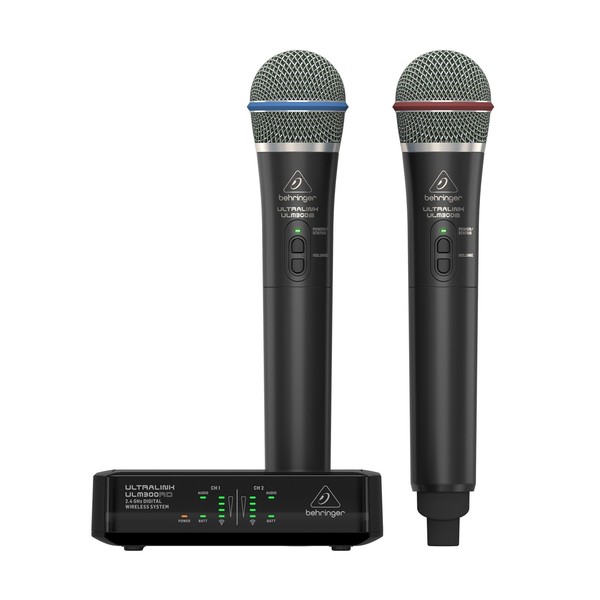 Behringer ULM302MIC Dual Digital Wireless Microphone System Behringer ULM302MIC Dual Digital Wireless Microphone System - Image 1