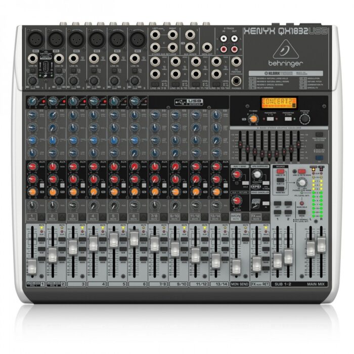 Behringer XENYX QX1832USB Mixer - Image 1