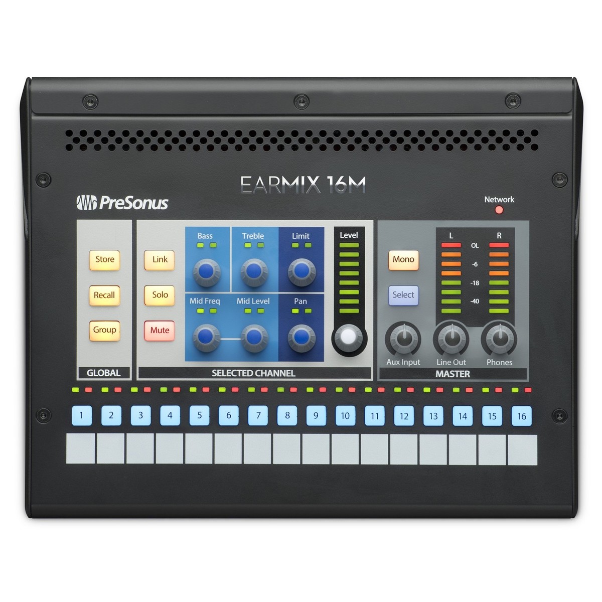 PreSonus EarMix 16M Personal Monitor Mixer PreSonus EarMix 16M Personal Monitor Mixer - Image 1