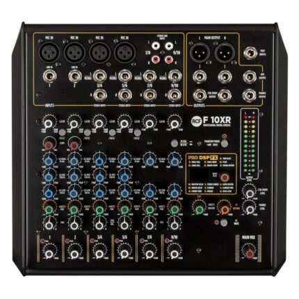 RCF F 10XR 10-Channel Mixer with Multi-FX