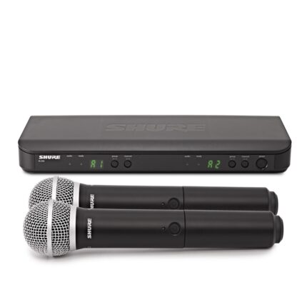 Shure BLX288/PG58-K3E Dual Handheld Wireless Microphone System