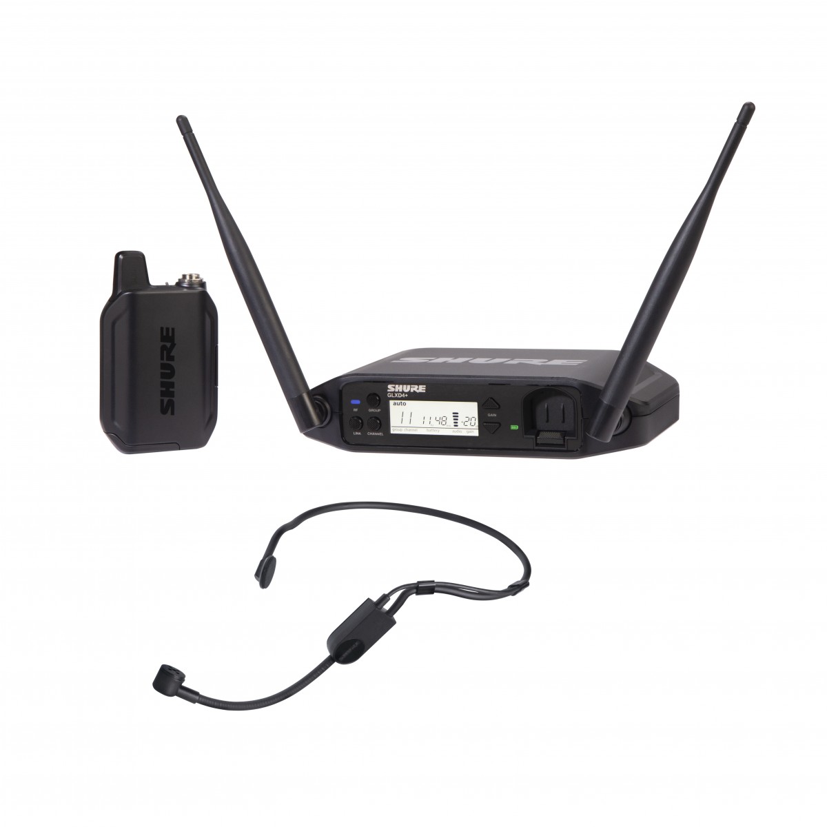 Shure GLXD14+/PGA31 Digital Wireless Headset System Shure GLXD14+/PGA31 Digital Wireless Headset System - Image 1