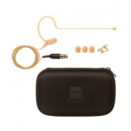 Shure MX153-TQG Earset Headworn Microphone, Tan