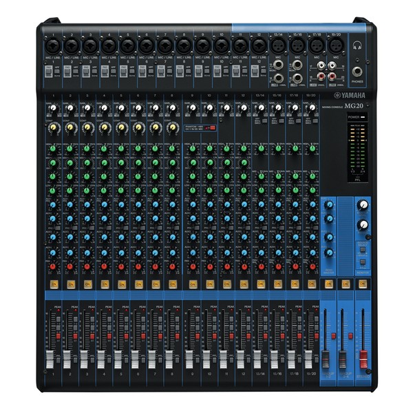 Yamaha MG20 20 Channel Analog Mixer Yamaha MG20 20 Channel Analog Mixer - Image 1